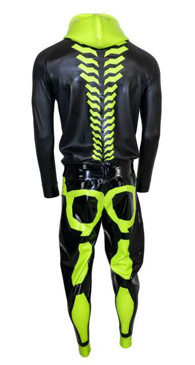 Tactical Game Suit black lime-green(2)